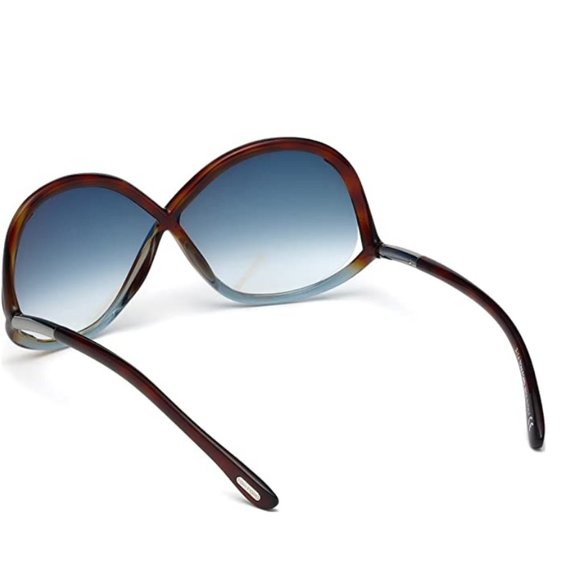 Tom Ford TF 372 Ivanna Havana Brown oversize  Sunglasses main image 7